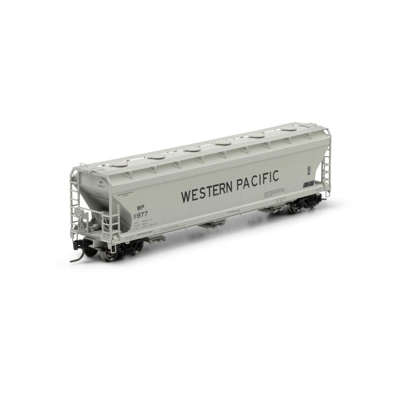 Athearn Genesis N ACF4600 Covered Hoppers, WP #11977 Athearn Genesis N ACF4600 Covered Hoppers, WP #11977