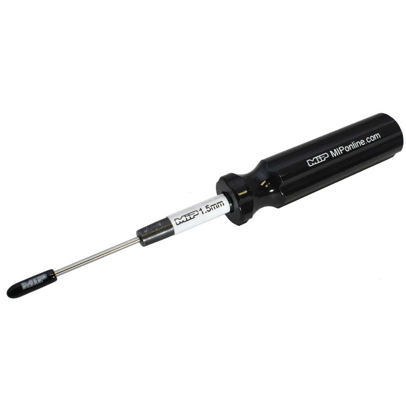 MIP 1.5mm Black Handle Hex Driver Wrench
