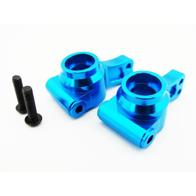 Aluminum Rear Hubs, Blue (2): ECX 2WD Aluminum Rear Hubs, Blue (2): ECX 2WD