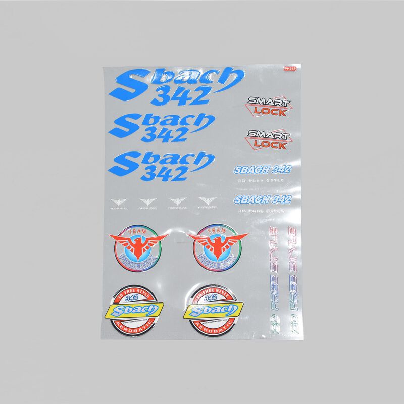 Phoenix Model Decal Sheet for SBACH 342 60'' V2 Phoenix Model Decal Sheet for SBACH 342 60'' V2