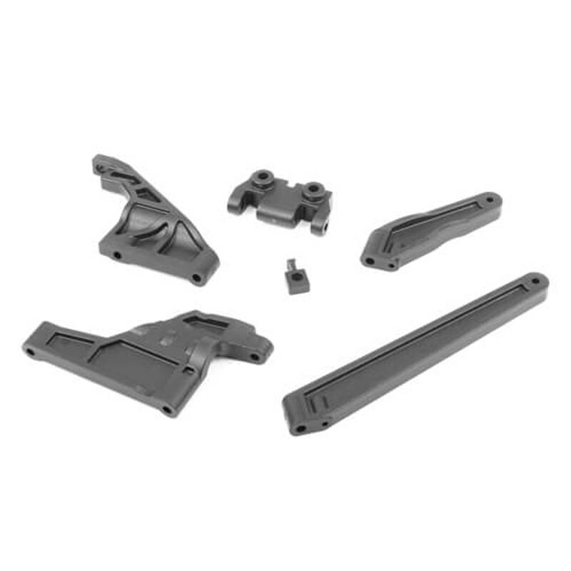 Chassis Brace Set, Front/Rear/Center: EB/ET48 2.0