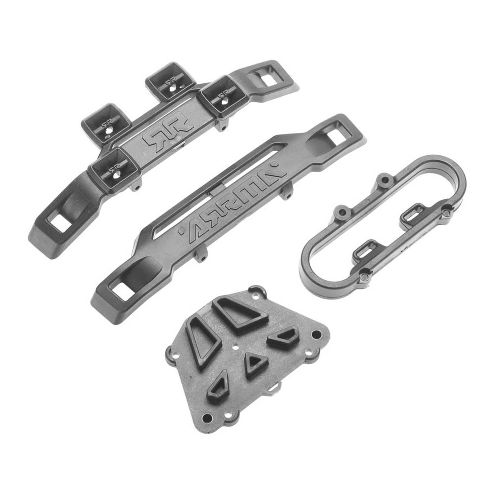 ARRMA Front Rear Bumper Set Nero Horizon Hobby