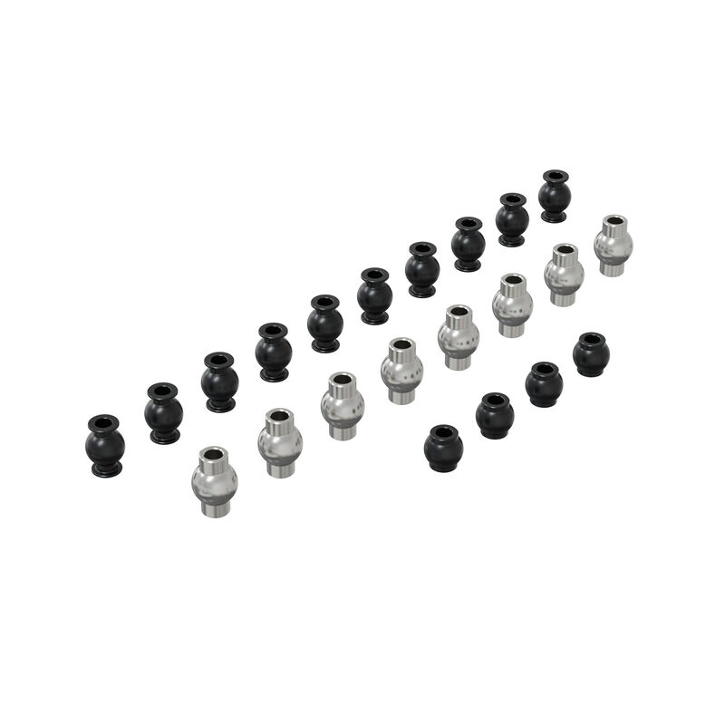 ARRMA Pivot Ball Set, Steel