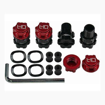 Aluminum Heavy Duty 17mm Hex Hubs 10mm Offset ARRMA GORGON Aluminum Heavy Duty 17mm Hex Hubs 10mm Offset ARRMA GORGON