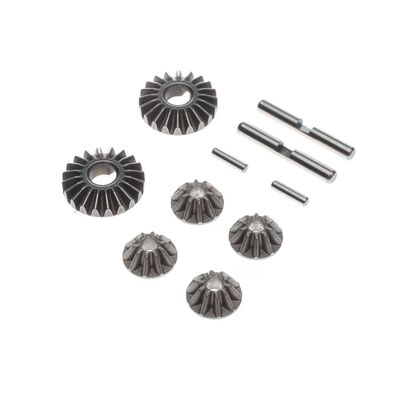 Gear Set, Metal: 22 5.0 G2 Gear Diff Gear Set, Metal: 22 5.0 G2 Gear Diff