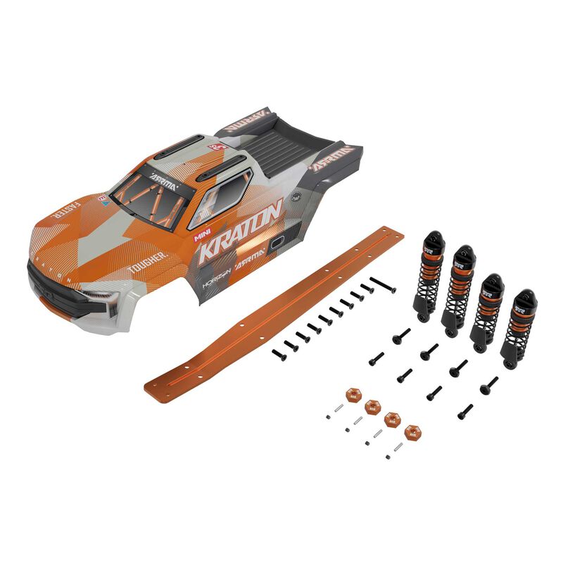 ARRMA MINI KRATON Orange Body & Parts Bundle ARRMA MINI KRATON Orange Body & Parts Bundle