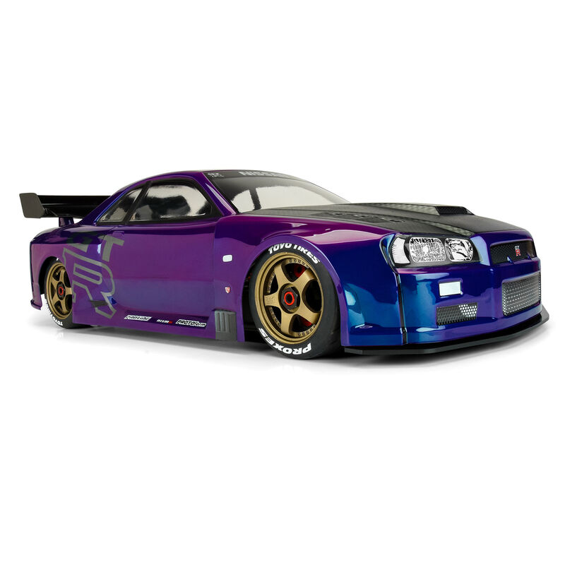 1/7 2002 �ֻ� ��ī�̶��� GT-R R34 Ŭ���� �ٵ�: ARRMA Infraction
