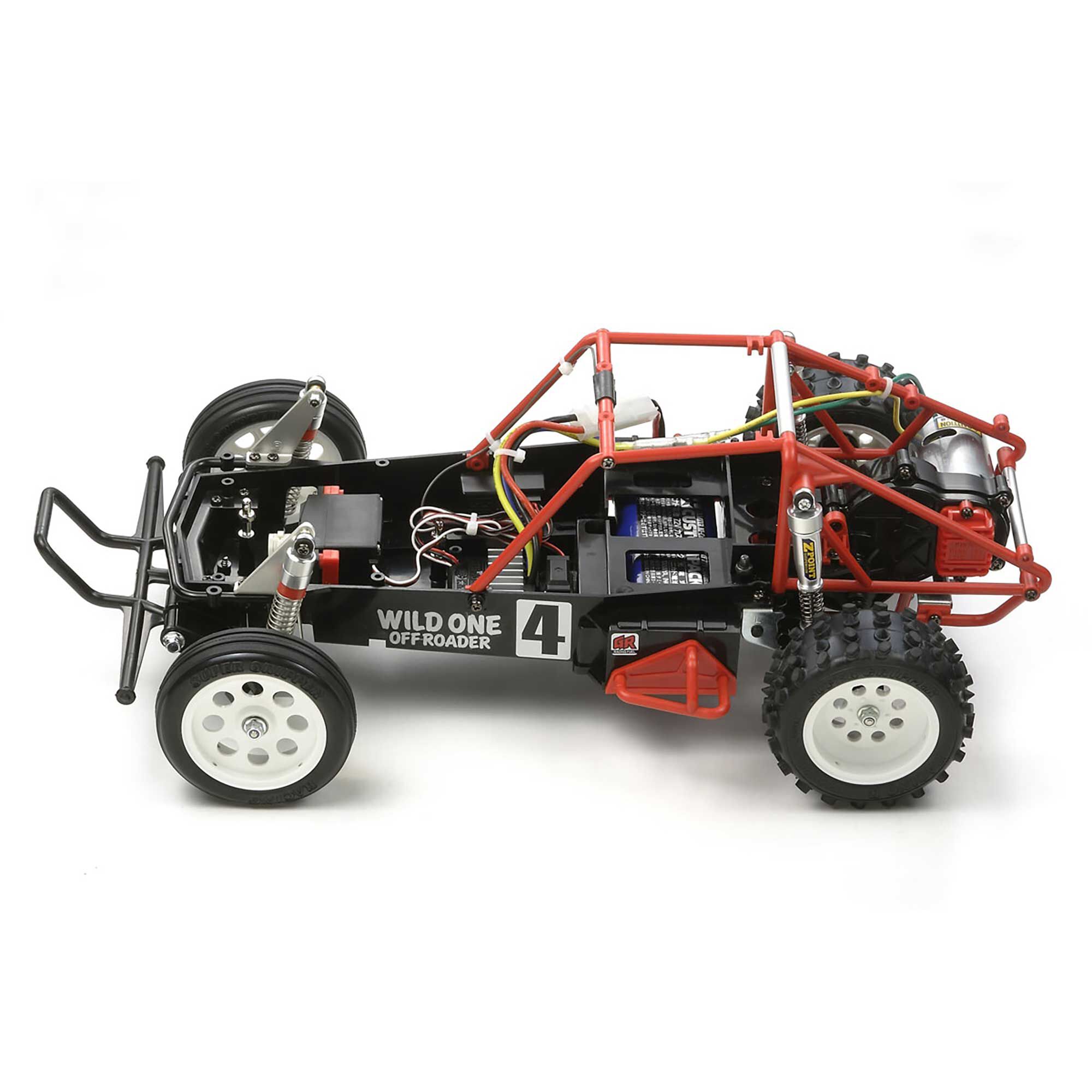 Tamiya 1/10 Wild One 2WD Off-Road Buggy Kit, Red | Horizon Hobby