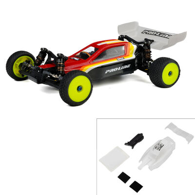 1/24 Pre-Cut Crowd Pleazer Clear Body with ESC Relocator: Losi Micro-B 1/24 Pre-Cut Crowd Pleazer Clear Body with ESC Relocator: Losi Micro-B