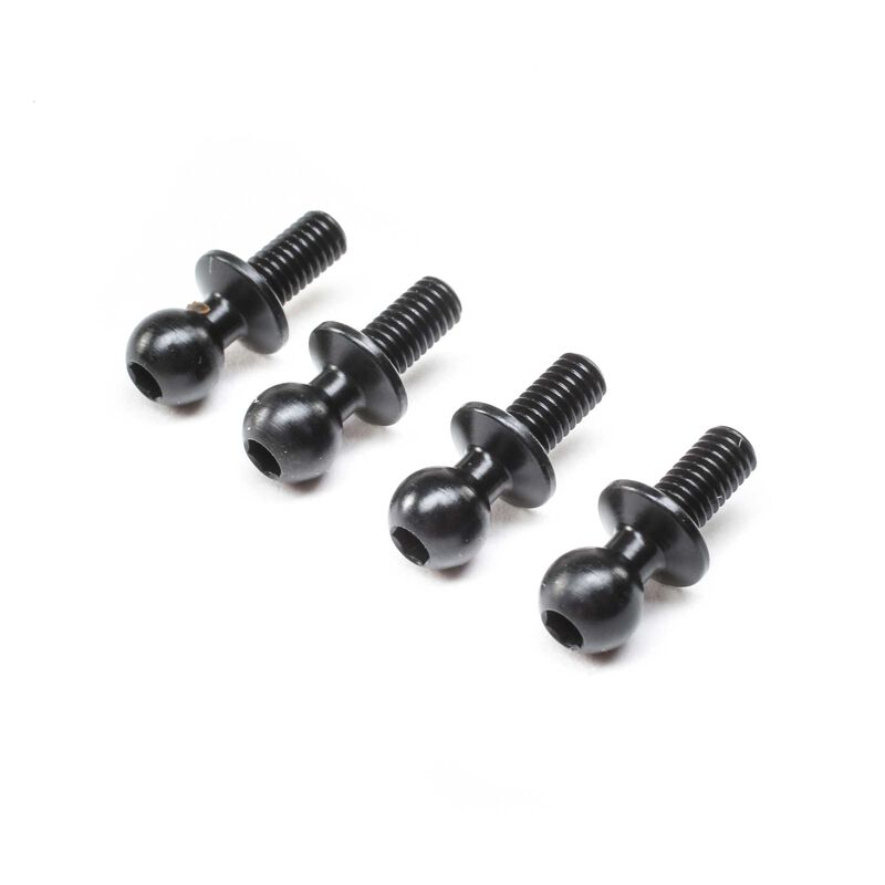 Team Losi Racing Ball Stud, 4.8mm x 6mm (4) 22/224 Horizon Hobby