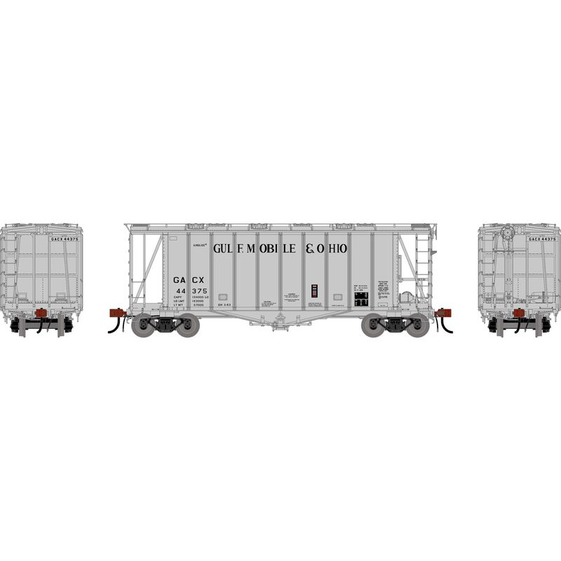 HO GEN GATC 2600 Airslide Covered Hopper, Early GMO #44375