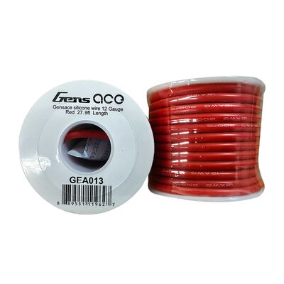 Silicone Wire, 12 Gauge, 27.9 ft Length, Red Silicone Wire, 12 Gauge, 27.9 ft Length, Red
