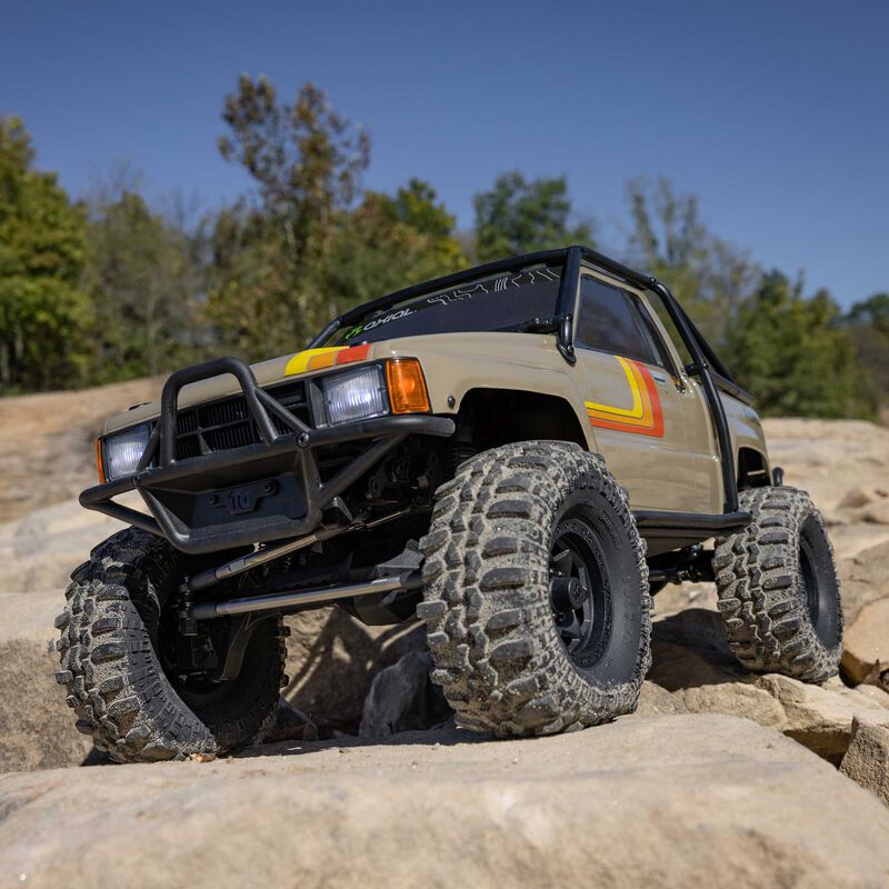 [�˾���ũ] AXI-2062T1 [Axial] 1/10 SCX10 III 1987 Toyota SR5 4X4 RTR Brushed Rock Crawler, Tan 18