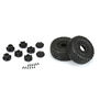 1/10 Icon M2 Front/Rear 2.2"/3.0" SC Mounted 12mm Blk Raid (2)
