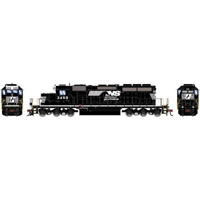 HO ATH SD40-2 Locomotive w/DCC & Sound, NS 'Ex-BN 2010s' #3459 HO ATH SD40-2 Locomotive w/DCC & Sound, NS 'Ex-BN 2010s' #3459