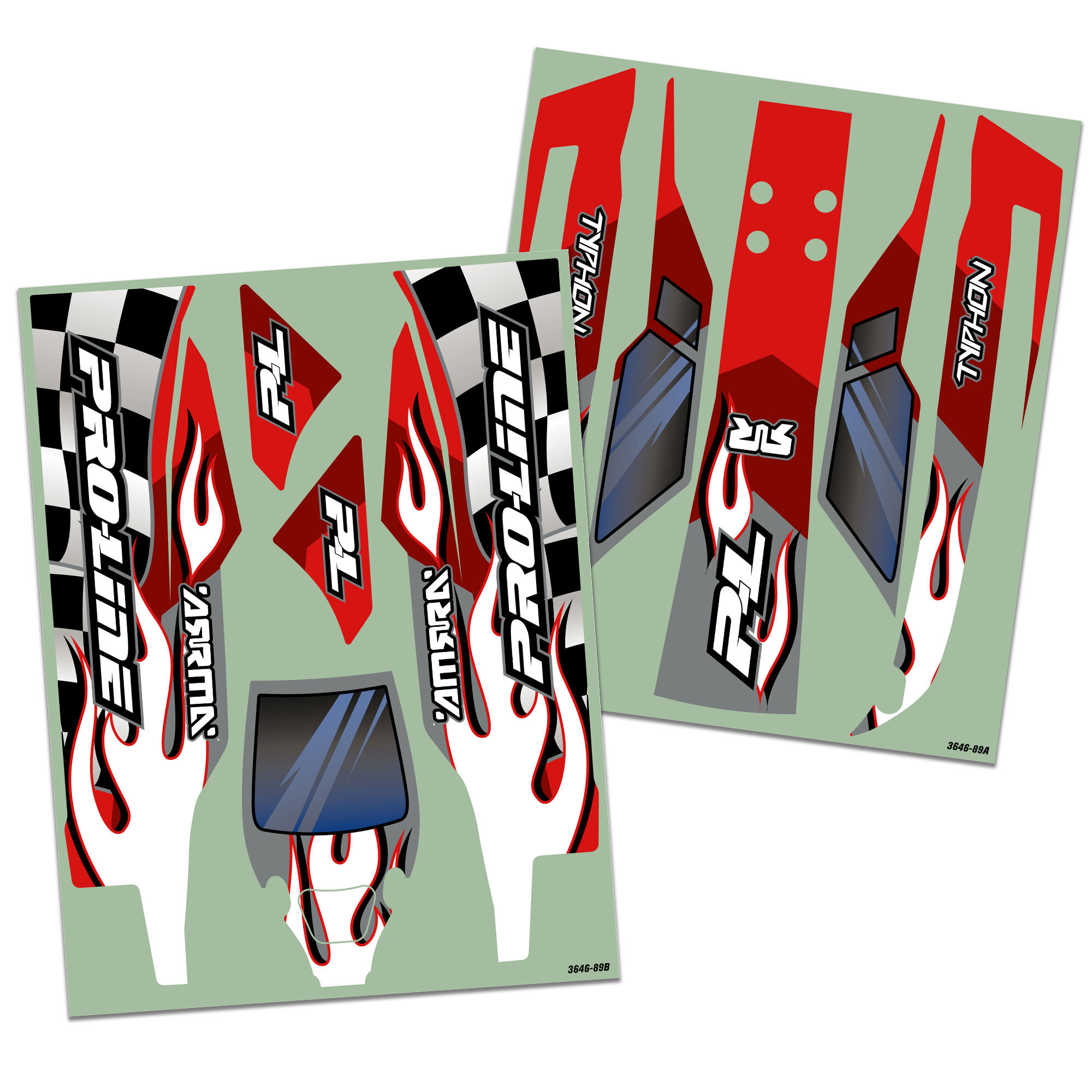 [�˾���ũ] PRO364614 [PROLINE-RACING] 3646-14 1/8 Axis Tough-Color Gray Body: Typhon 223S �ٵ� 2