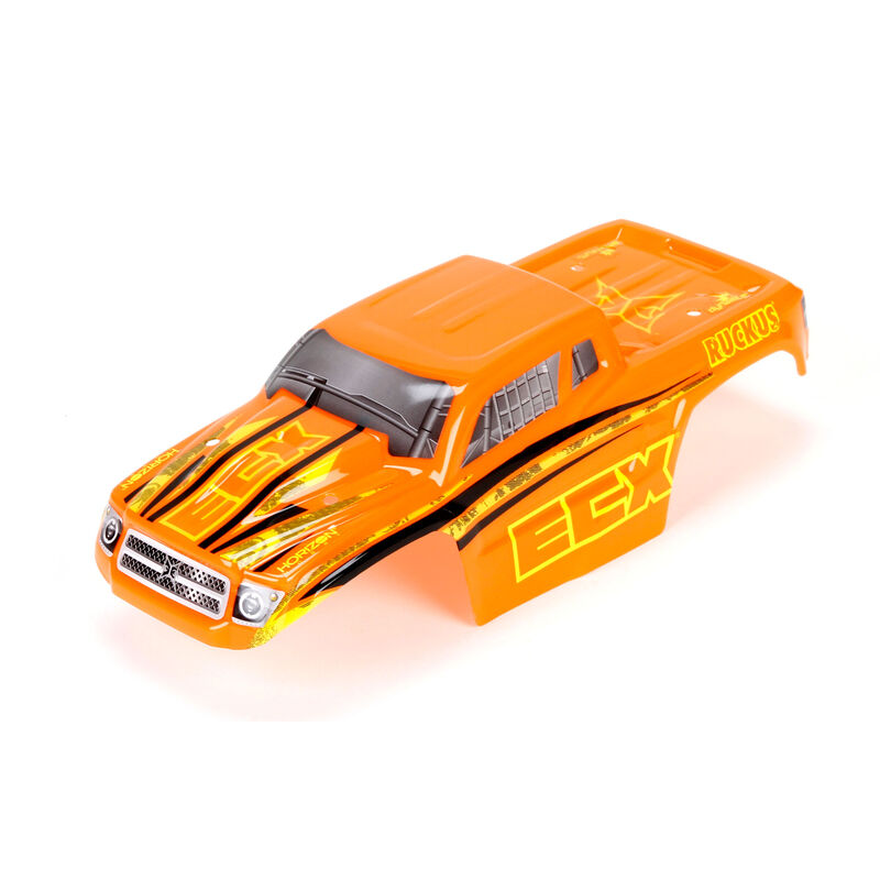 1/18 Painted Body Set, Orange/Yellow: 4WD Ruckus