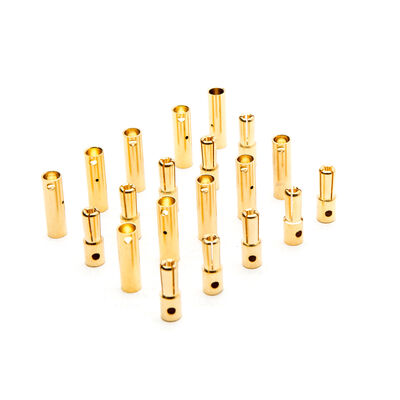 Connector: Gold Bullet Set, 4mm (10) Connector: Gold Bullet Set, 4mm (10)