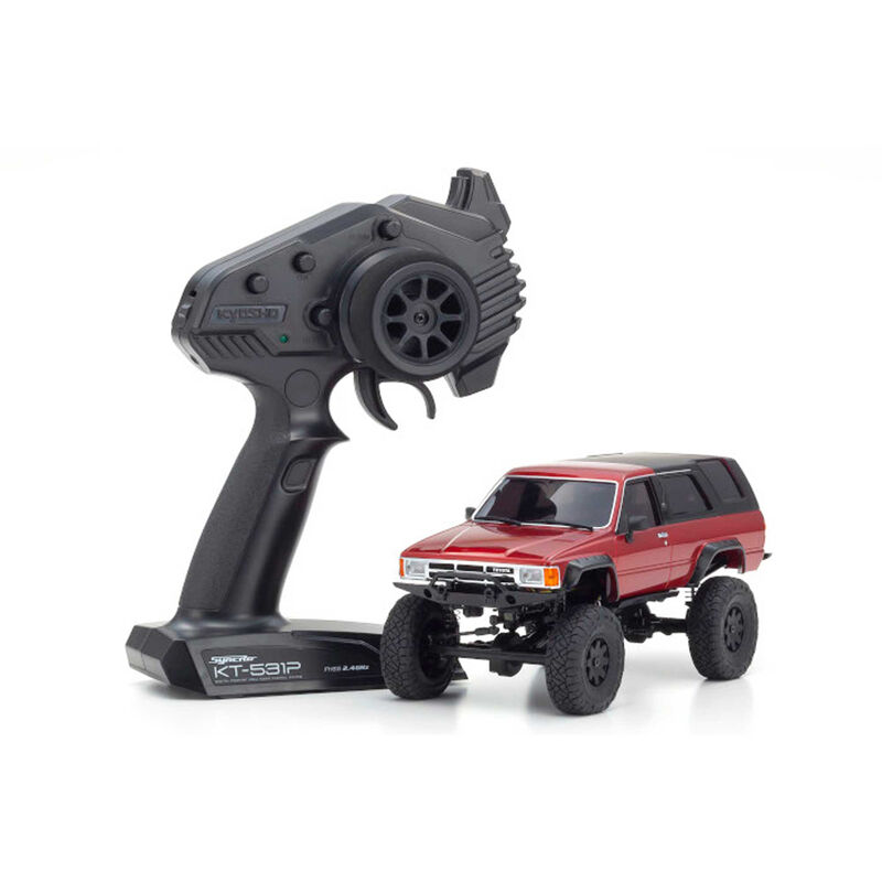 Kyosho MINI-Z 4WD Toyota 4Runner RTR, Red | Horizon Hobby