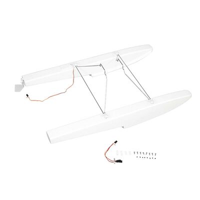 Float Set with Steering Servo: PA-18 Super Cub 1700mm Float Set with Steering Servo: PA-18 Super Cub 1700mm