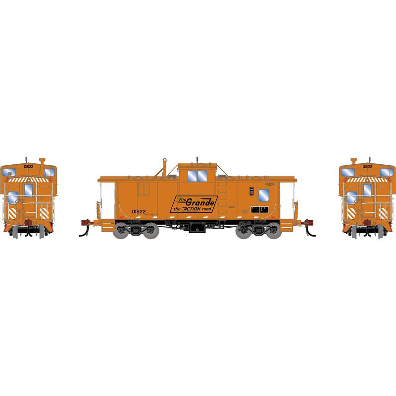 HO GEN ICC Wide-Vision Caboose Lights &  Sound, DRGW #01522