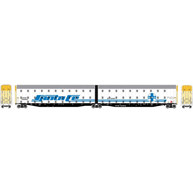 Athearn HO ATH Auto-Max Carrier, Legendary Liveries ATSF #700900