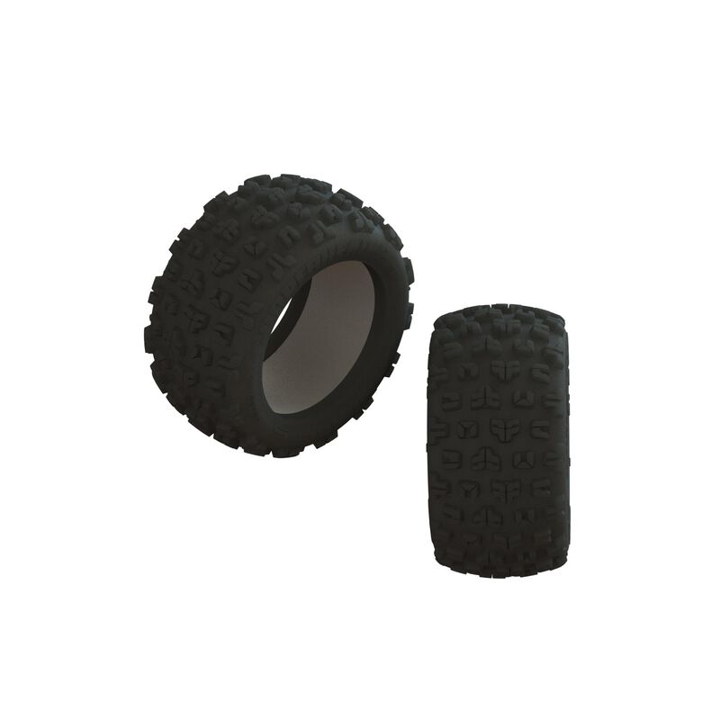 ARRMA dBoots Copperhead2 LP Tires & Inserts (2) ARRMA dBoots Copperhead2 LP Tires & Inserts (2)