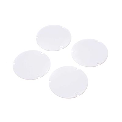 Wheel Cover Set, White: 22S Sprint Wheel Cover Set, White: 22S Sprint