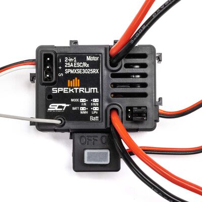 SLT 25A 2-in-1 ESC / Receiver Combo, IC2: 1/16 & 1/18 SLT 25A 2-in-1 ESC / Receiver Combo, IC2: 1/16 & 1/18