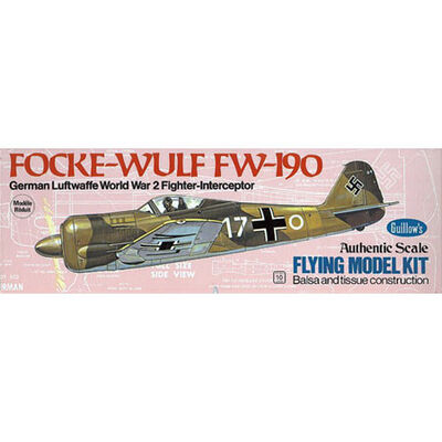 Focke-Wulf FW-190 Kit, 16.5" Focke-Wulf FW-190 Kit, 16.5"