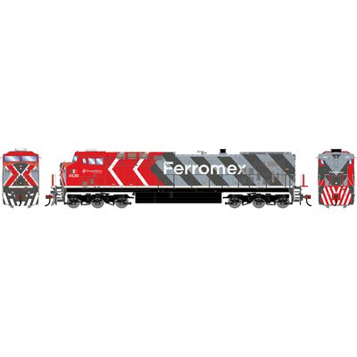 HO ATH AC4400CW Locomotive, FXE 'Zebra' #4530 HO ATH AC4400CW Locomotive, FXE 'Zebra' #4530