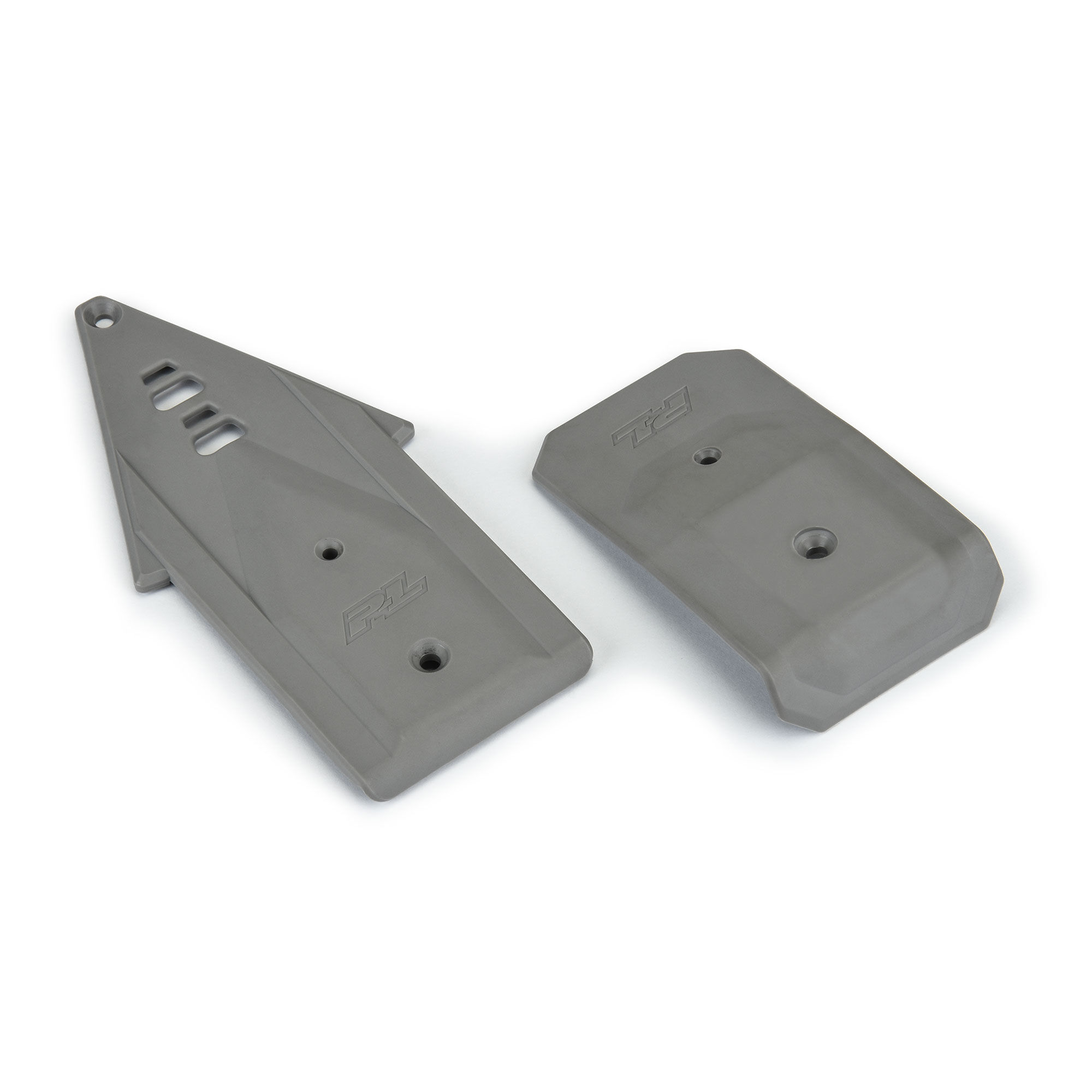 Pro-Line Racing Bash Armor Front/Rear Skid Plates (Stone Gray) for