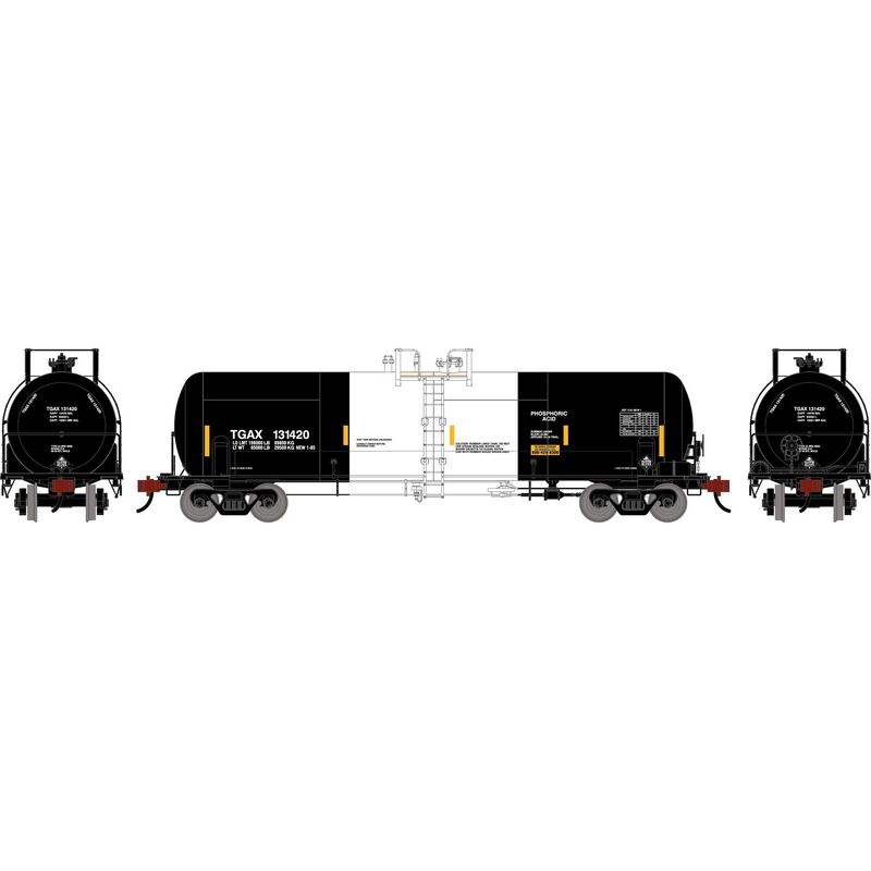 Athearn HO ATH RTC 20,900 Gallon Acid Tank Car, TGAX #131420