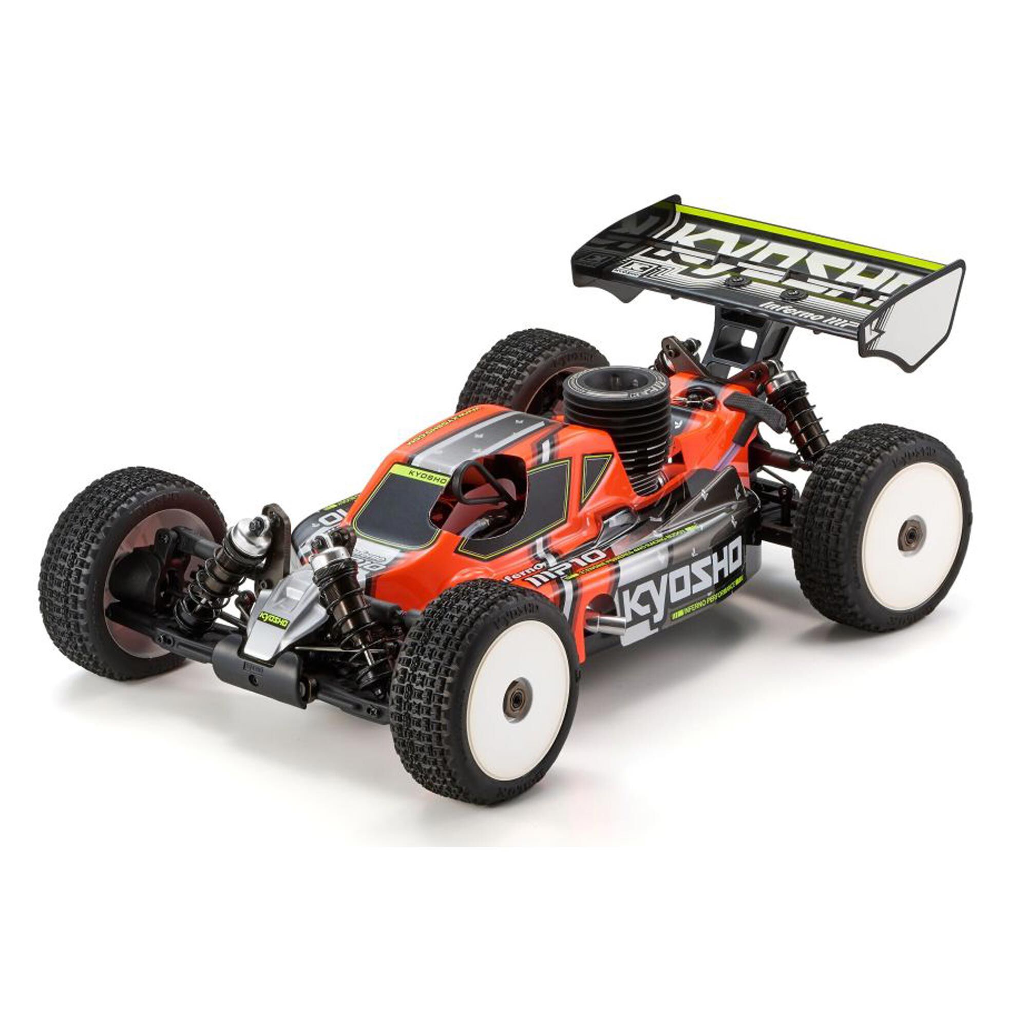 Kyosho Inferno MP10 ホビーラジコン Kyosho 1/8 Inferno MP10 4x4 Nitro Racing Buggy RTR, Orange