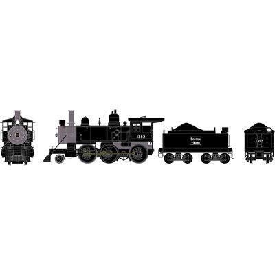 HO RTR Old Time 2-6-0 Mogul with DCC & Sound, B&M #1382 HO RTR Old Time 2-6-0 Mogul with DCC & Sound, B&M #1382