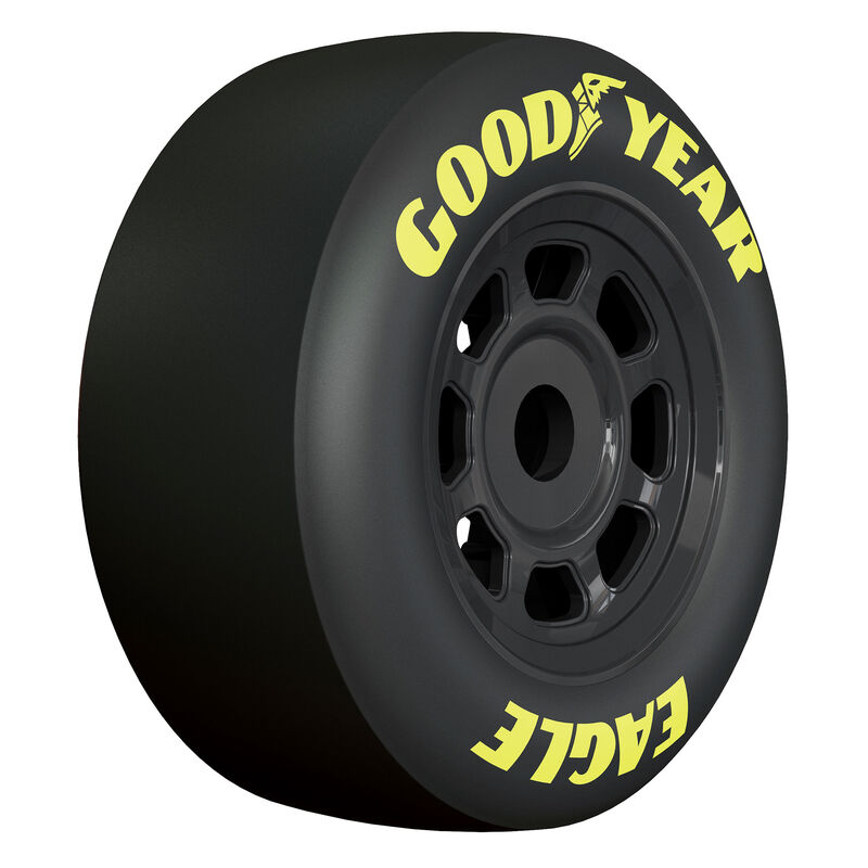 1/7 Goodyear NASCAR Truck F/R Belted MTD 17mm Black: Infraction 6S