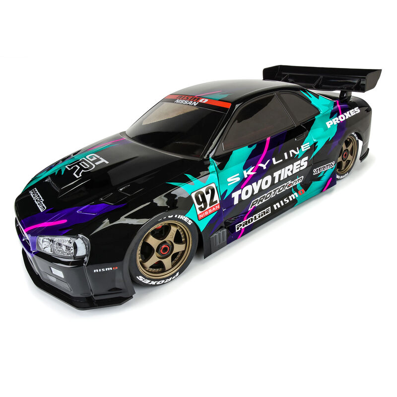 1/7 2002 �ֻ� ��ī�̶��� GT-R R34 Ŭ���� �ٵ�: ARRMA Infraction