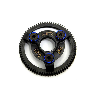 Hardened Steel 76T Spur Gear, 48 Pitch: Traxxas Bandit, Slash, Rustler, Stampede Hardened Steel 76T Spur Gear, 48 Pitch: Traxxas Bandit, Slash, Rustler, Stampede