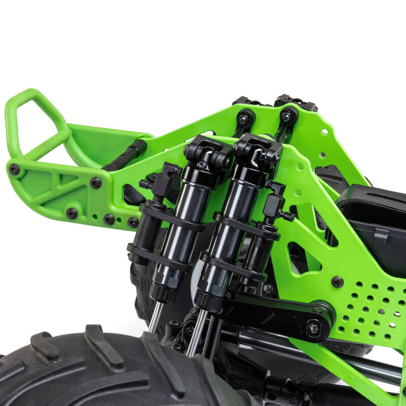 [�˾���ũ] LOS04028T1 [TEAM LOSI] LOSI 1/8 LMT 2.0 Grave Digger 4X4 �ָ��� �׽� �귯�ø��� ���� Ʈ�� RTR, �׸� 32
