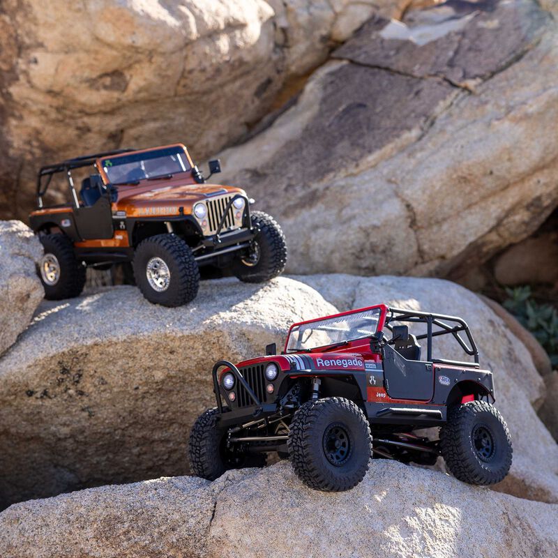 1/10 SCX10 III Jeep CJ-7 4X4 RTR Brushed Rock Crawler