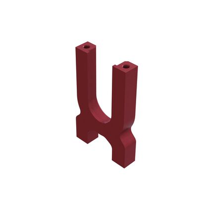 Aluminum Center Diff Bearing Bottom Holder Aluminum Center Diff Bearing Bottom Holder