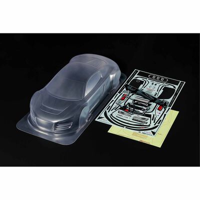 Scale 2008 Audi R8 LMS Body Set, 1/10 Tamiya TT-01 & TT-02 Chassis Scale 2008 Audi R8 LMS Body Set, 1/10 Tamiya TT-01 & TT-02 Chassis