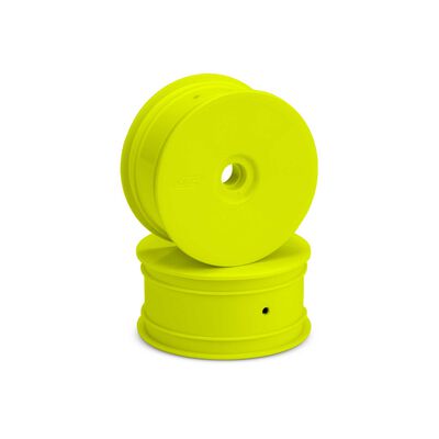 1/10 Mono 2.2" Front Narrow Stadium Truck Wheels, Yellow (2) 1/10 Mono 2.2" Front Narrow Stadium Truck Wheels, Yellow (2)