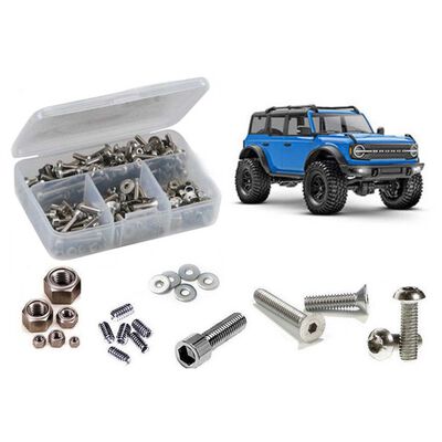 Stainless Steel Screw Kit, 1/18 Traxxas TRX-4M Bronco Stainless Steel Screw Kit, 1/18 Traxxas TRX-4M Bronco