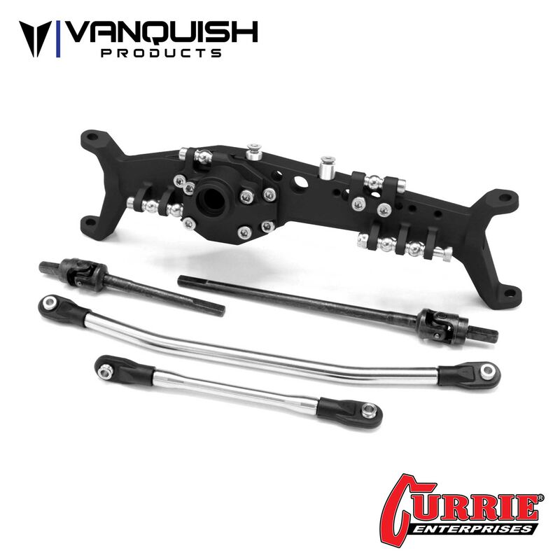Vanquish Products Axial Capra Currie F9 Frnt Axle Blk Horizon Hobby