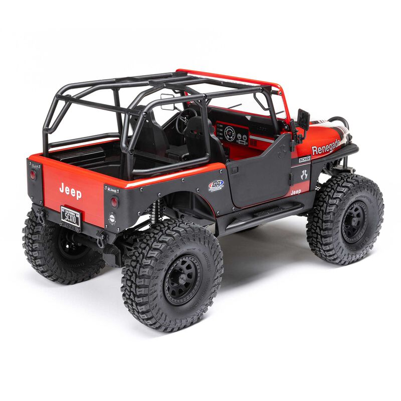 [�˾���ũ] AXI03008V2T1 [Axial] 1/10 SCX10 III ���� CJ-7 V2 4WD �귯�õ� RTR, Red 16