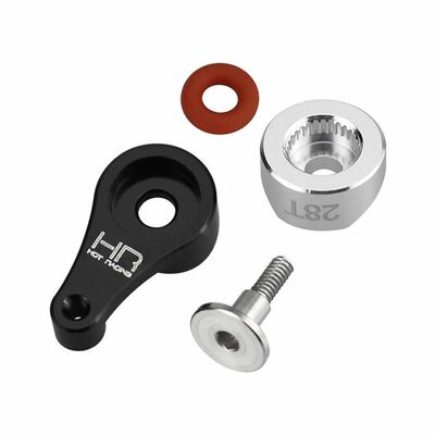 Aluminum 28T Servo Saver, 1/30 Axial SCX30 Aluminum 28T Servo Saver, 1/30 Axial SCX30