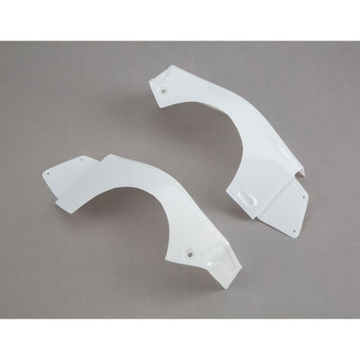 1/10 Left and Right Rear Fender Set, White: Baja Rey 1/10 Left and Right Rear Fender Set, White: Baja Rey