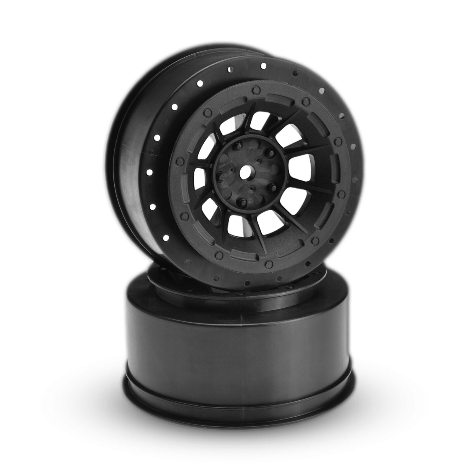 Rear Hazard Wheel, Black (2): Slash