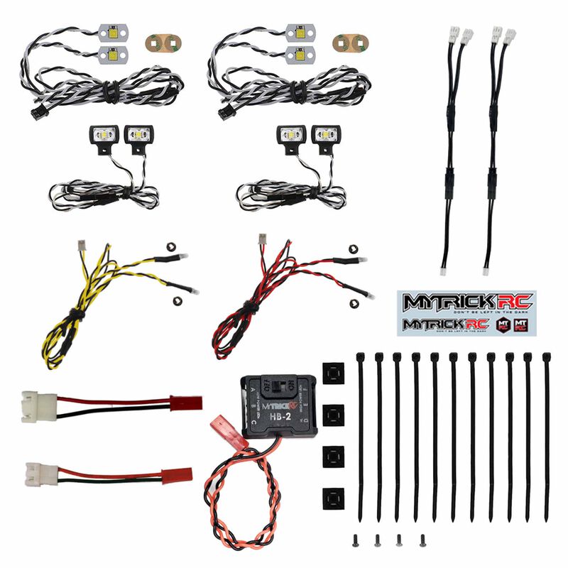 HB-2 Off-Road Light Kit, 1/10 Axial SCX10 III Base Camp